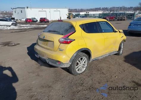 2015 Nissan Juke Nismo/S/Sl/Sv from USA, damaged, VIN JN8AF5MV8FT563508